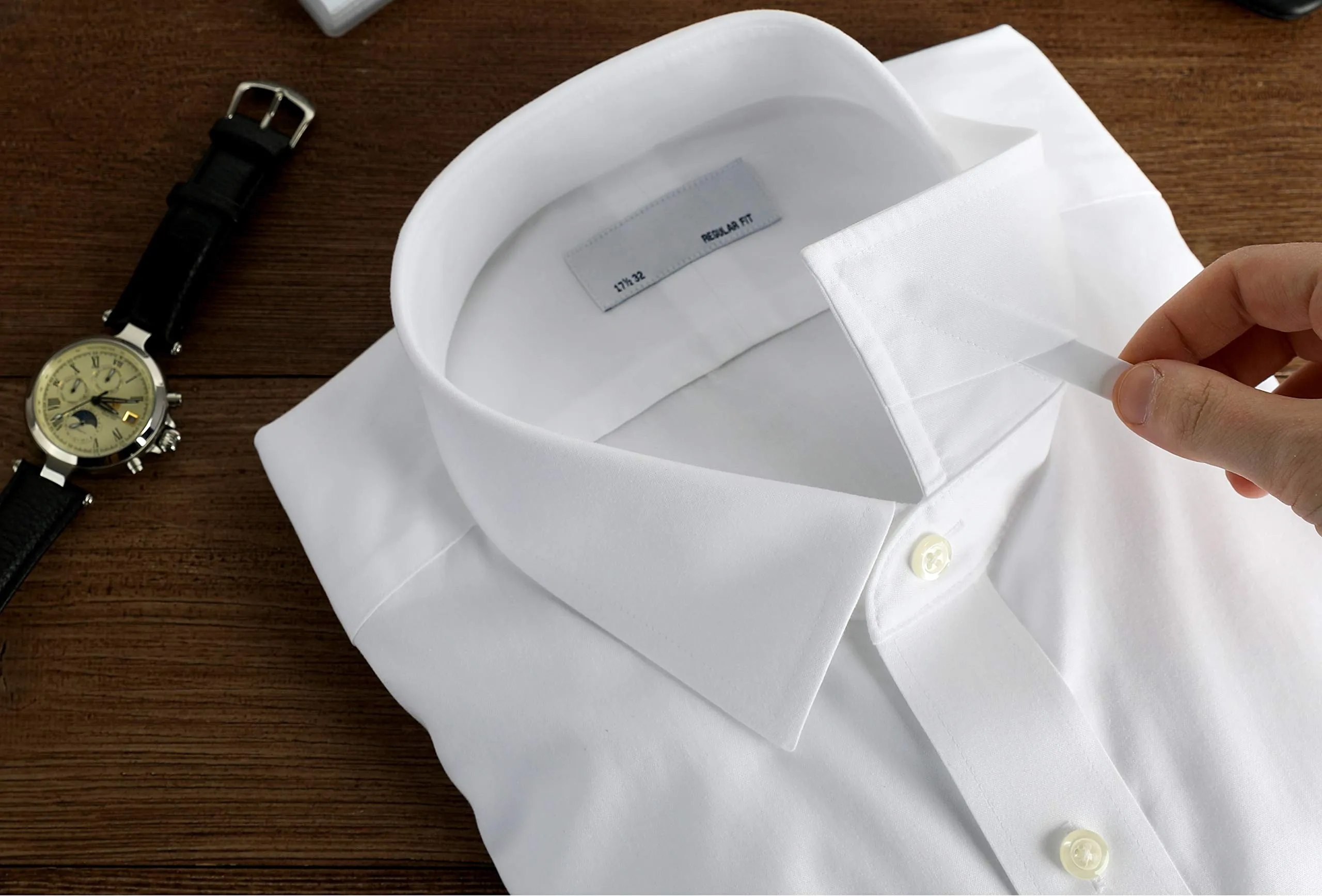 100 Plastic Collar Stays For Men Dress Shirt 2" 2.2" 2.5" 2.7 or 3" inches 2.2"