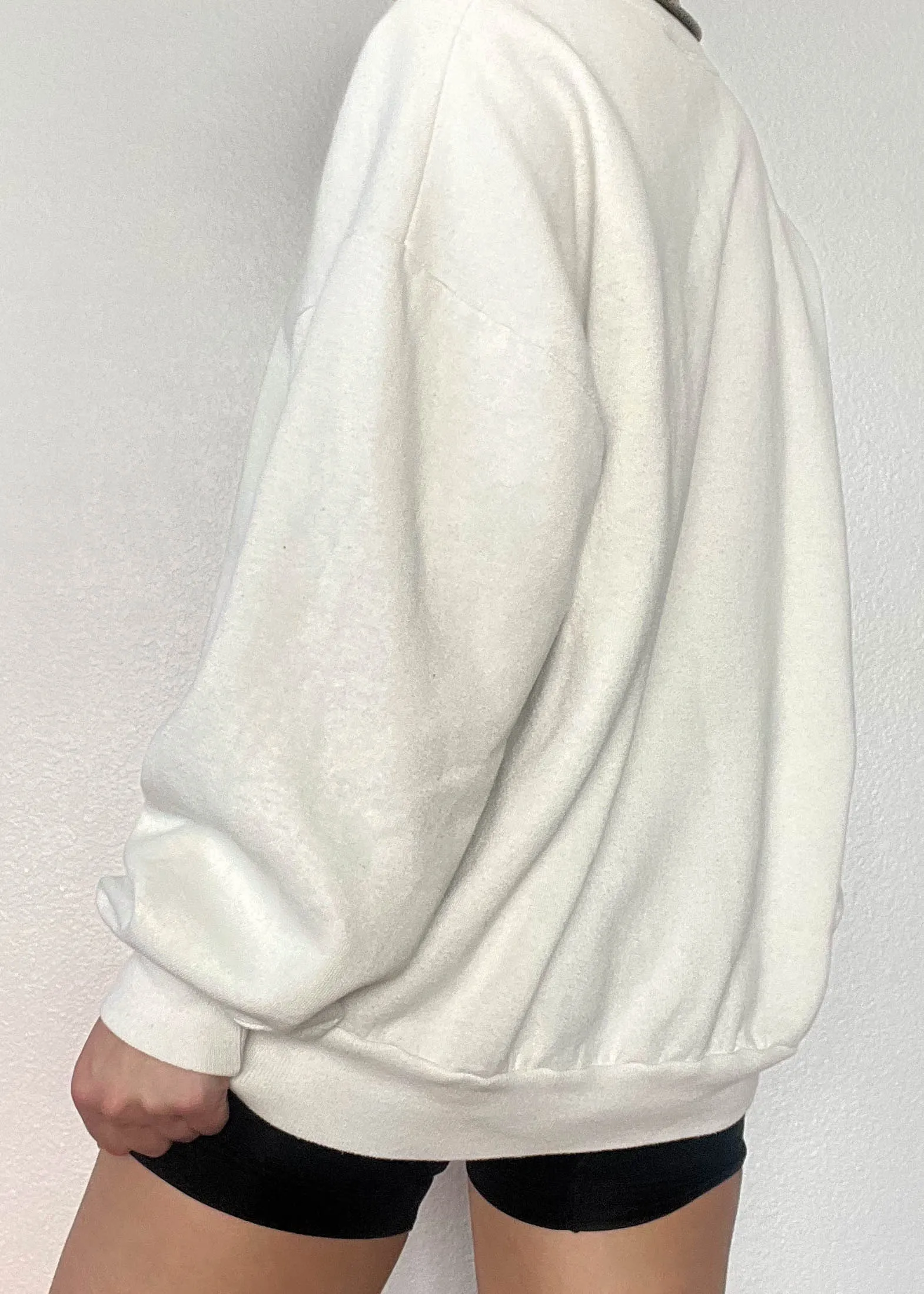 90's Layered Teddy Pullover (XL)
