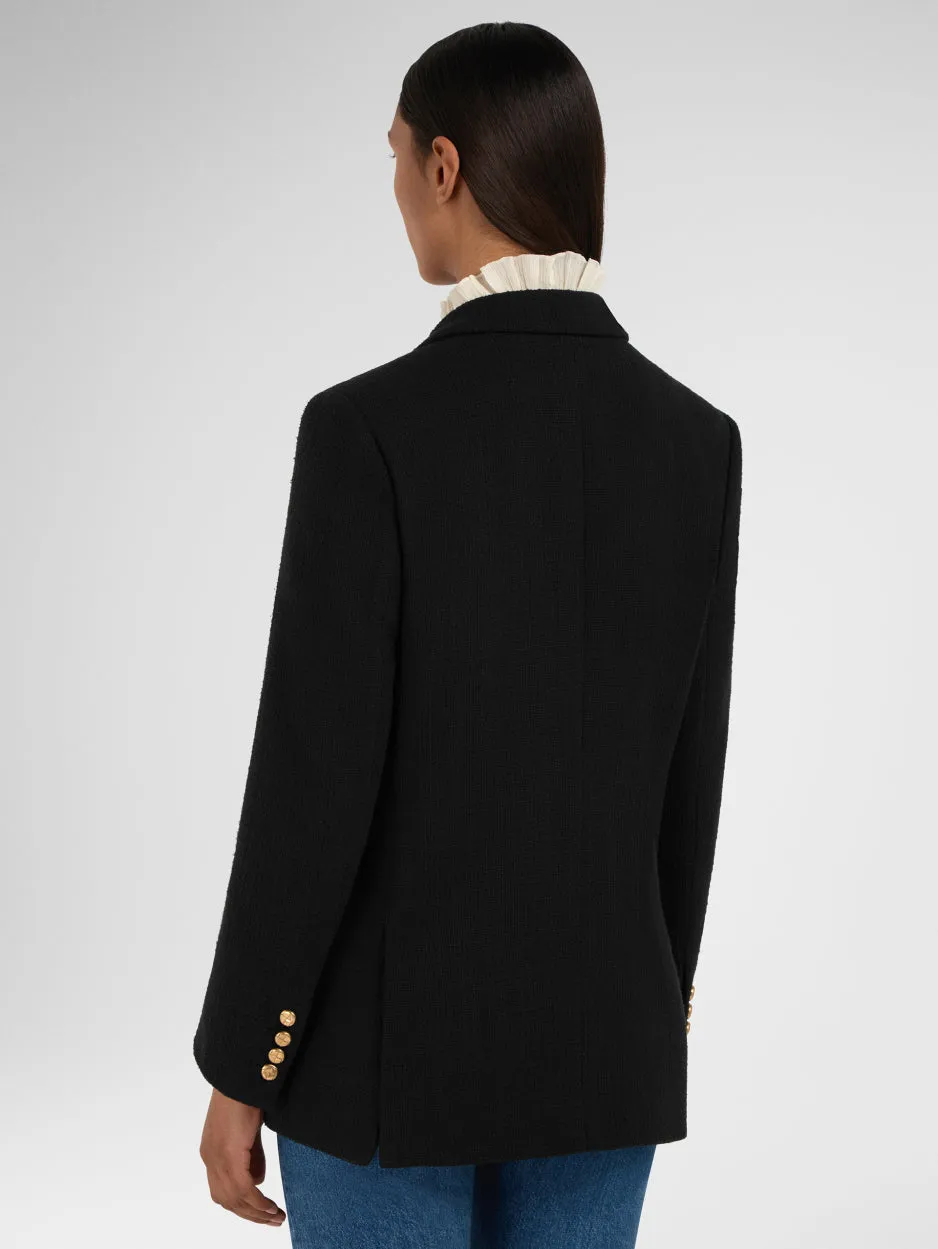 BLAZÉ MILANO MISSY BLACK EVERYNIGHT BLAZER