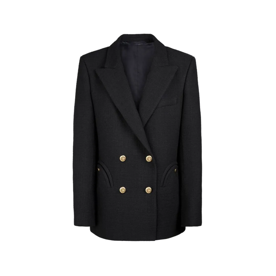 BLAZÉ MILANO MISSY BLACK EVERYNIGHT BLAZER