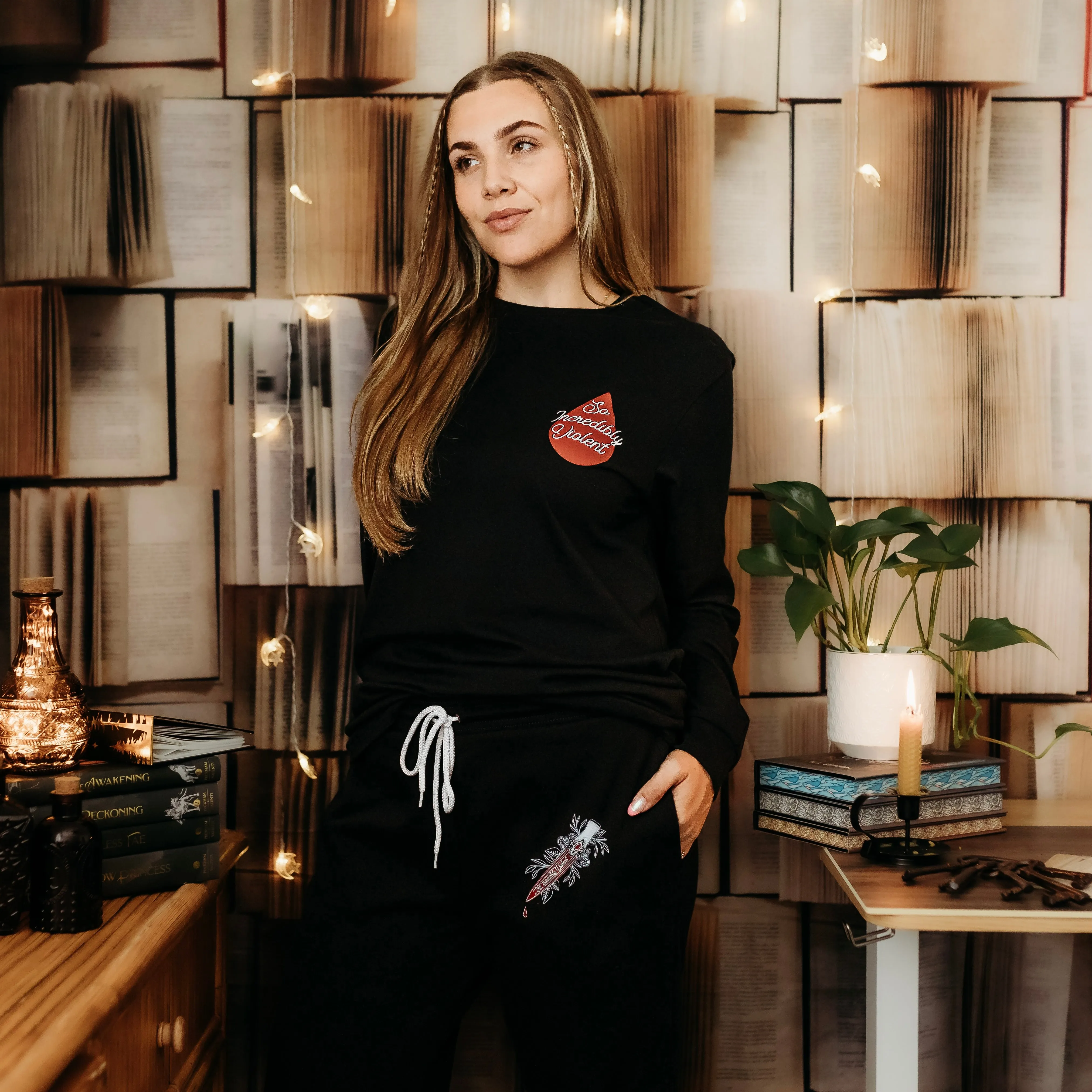 Blood and Ash Inspired: Bloodstone Joggers