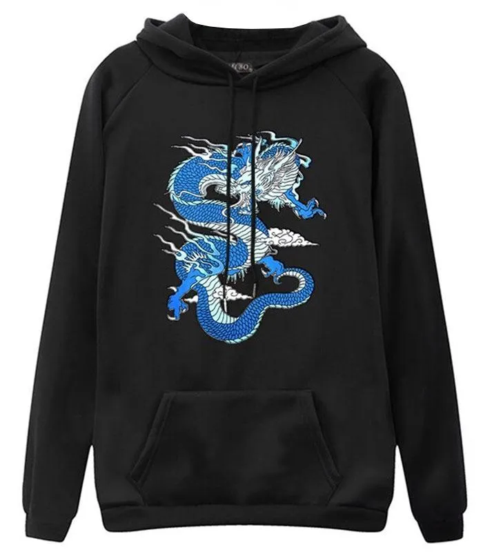Blue Dragon Hoodie