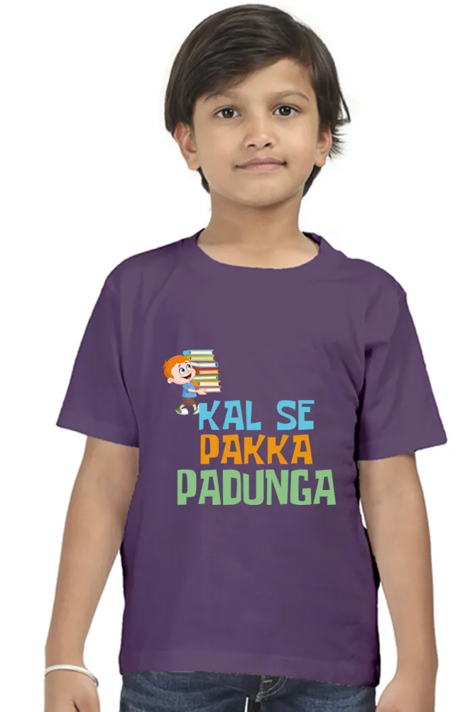 Boy Round Neck Half Sleeve - Kal Se Pakka