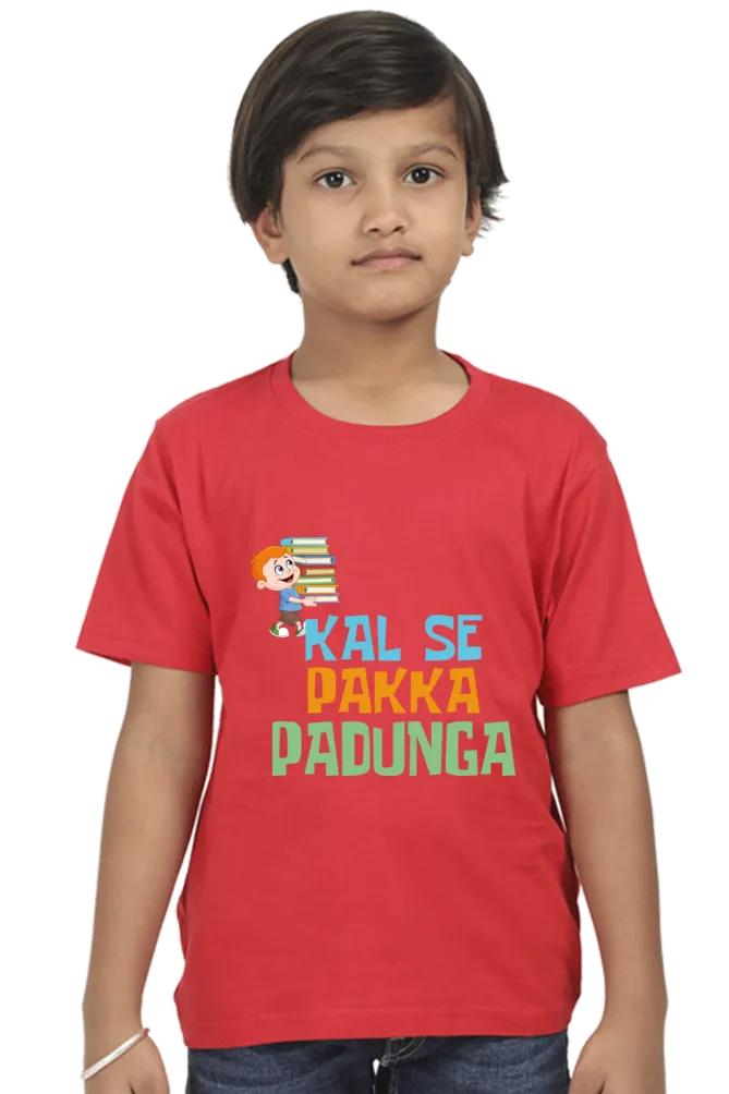 Boy Round Neck Half Sleeve - Kal Se Pakka