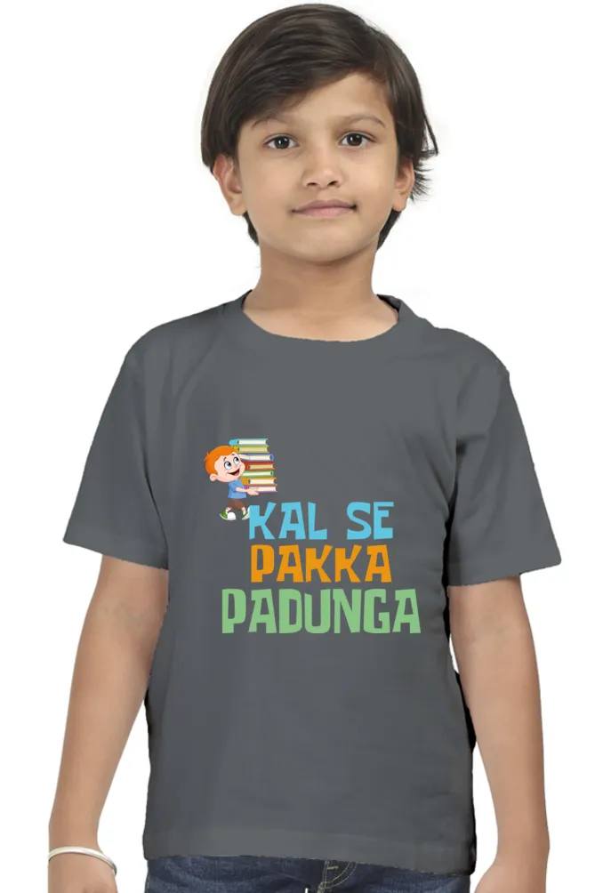 Boy Round Neck Half Sleeve - Kal Se Pakka