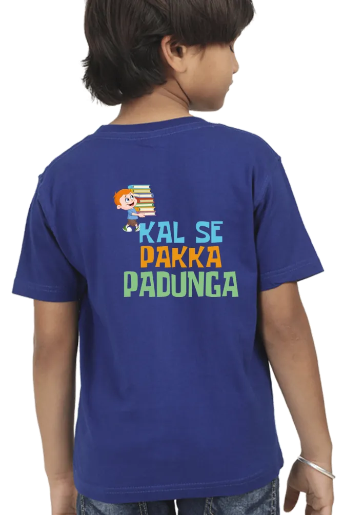 Boy Round Neck Half Sleeve - Kal Se Pakka