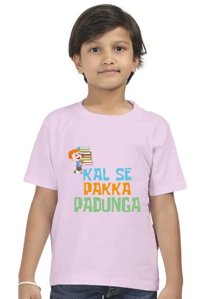 Boy Round Neck Half Sleeve - Kal Se Pakka