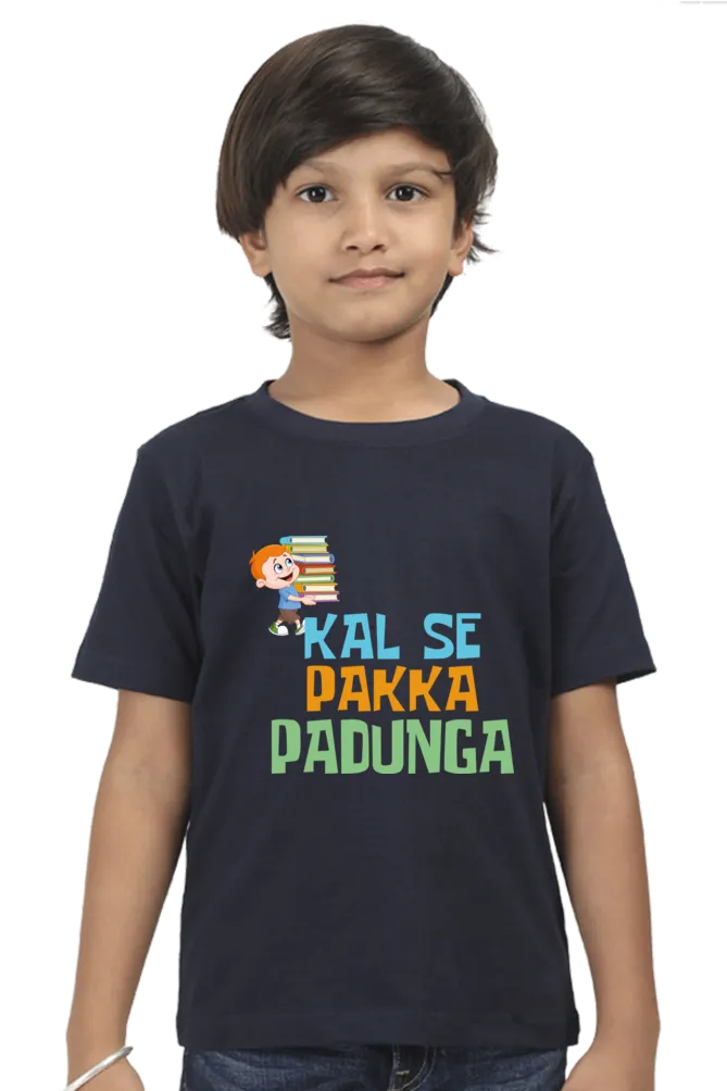 Boy Round Neck Half Sleeve - Kal Se Pakka