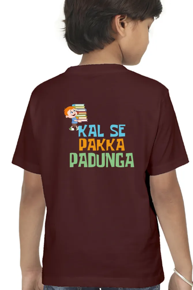 Boy Round Neck Half Sleeve - Kal Se Pakka