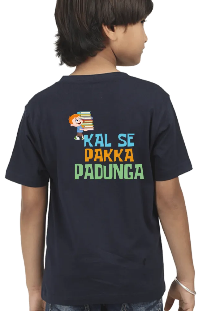 Boy Round Neck Half Sleeve - Kal Se Pakka