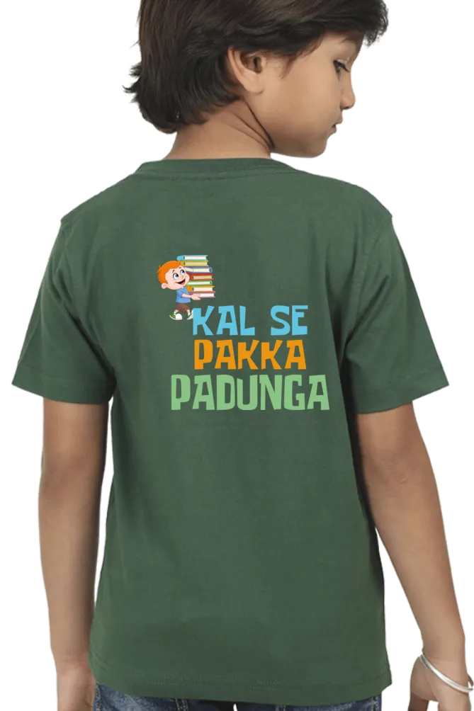 Boy Round Neck Half Sleeve - Kal Se Pakka