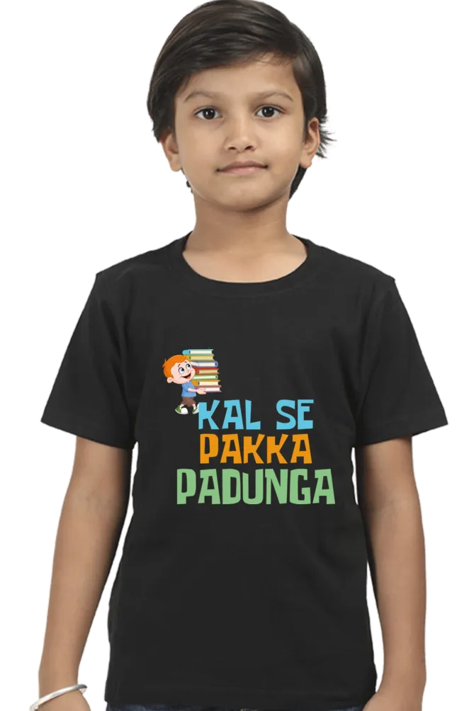 Boy Round Neck Half Sleeve - Kal Se Pakka