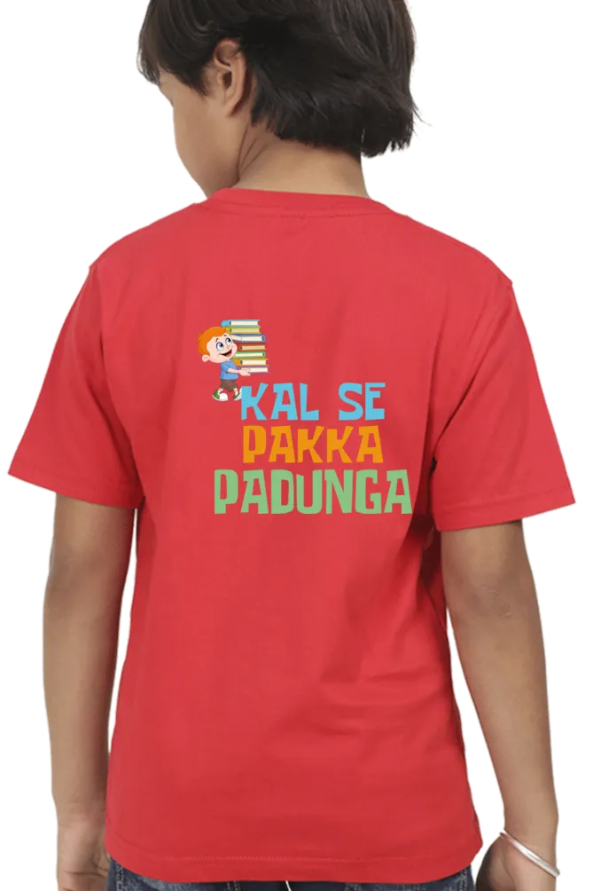 Boy Round Neck Half Sleeve - Kal Se Pakka