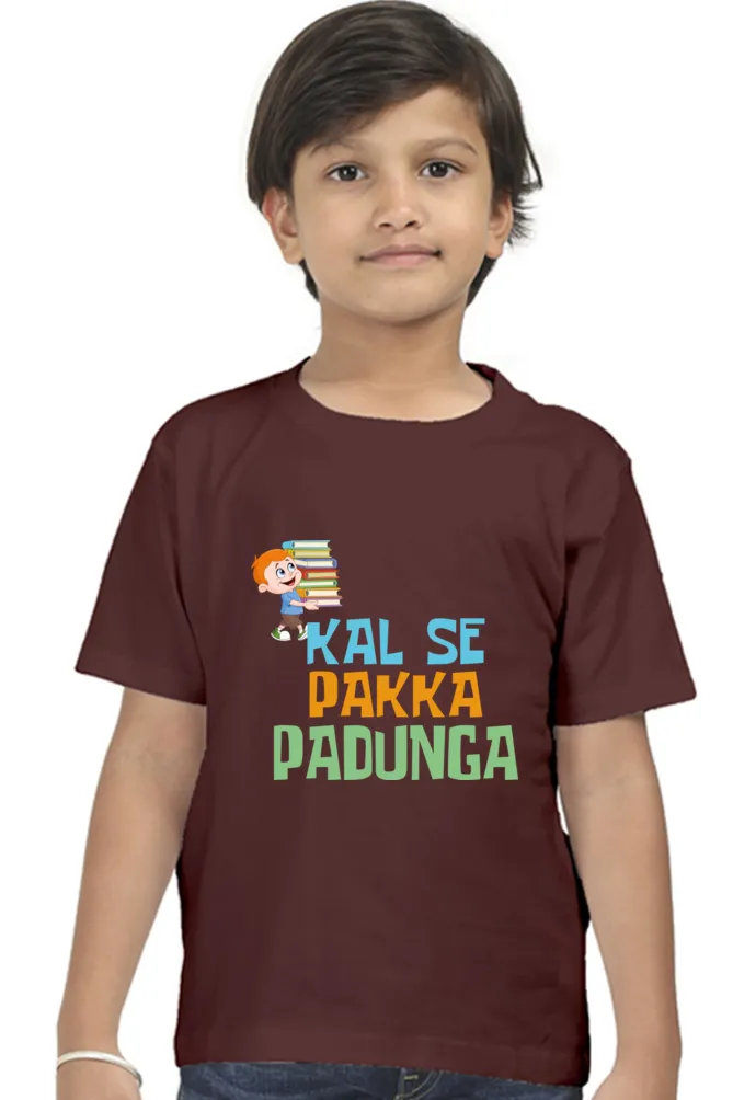 Boy Round Neck Half Sleeve - Kal Se Pakka
