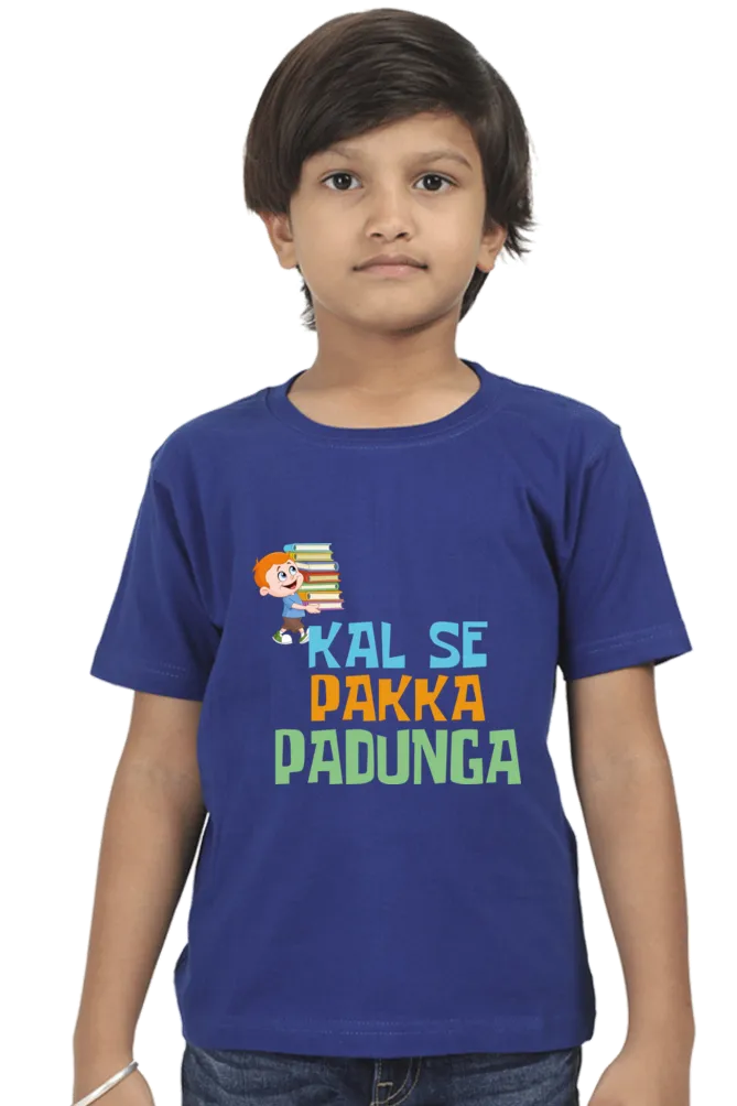 Boy Round Neck Half Sleeve - Kal Se Pakka