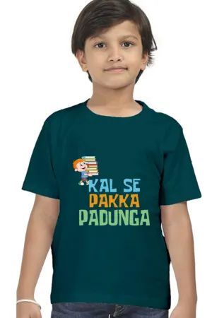 Boy Round Neck Half Sleeve - Kal Se Pakka