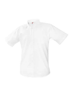 Boys' and Men's Oxford Shirt - 8135 - White