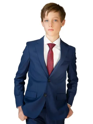 Boy's TR Suit Blazer - Cobalt Blue