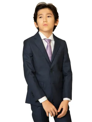 Boy's TR Suit Blazer - Heather Blue