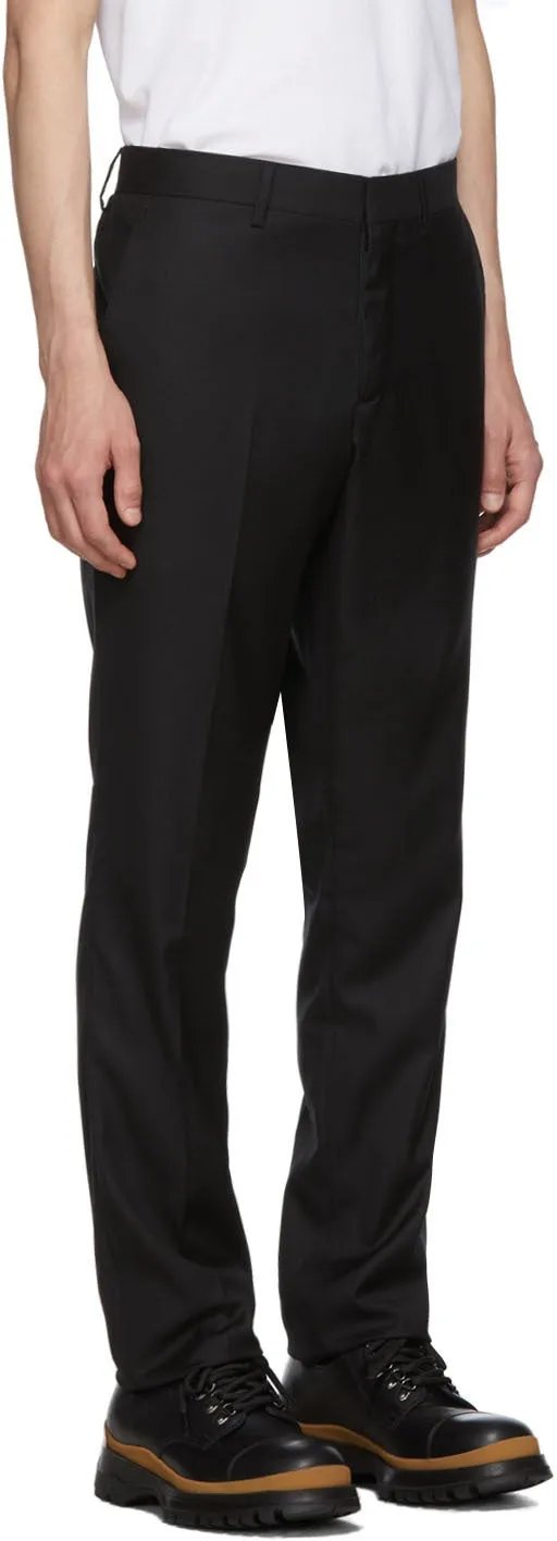 Burberry Black Wool Classic Suit