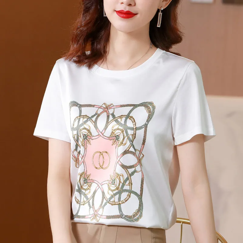 Casual Printed Short Sleeve T-Shirt