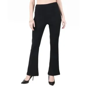 Classic Cotton Blend Solid Trousers for Women