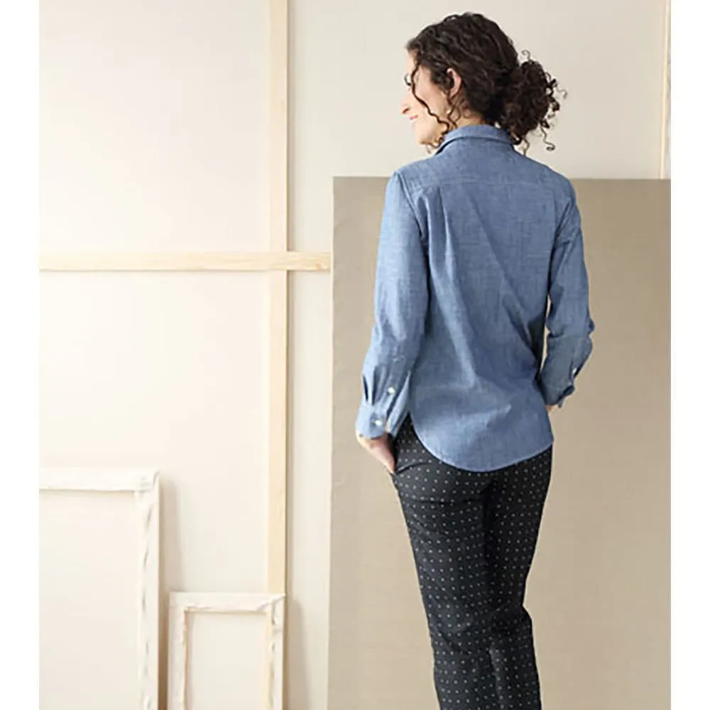 Classic Shirt Pattern, Liesl & Co.