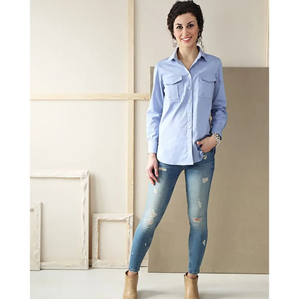 Classic Shirt Pattern, Liesl & Co.