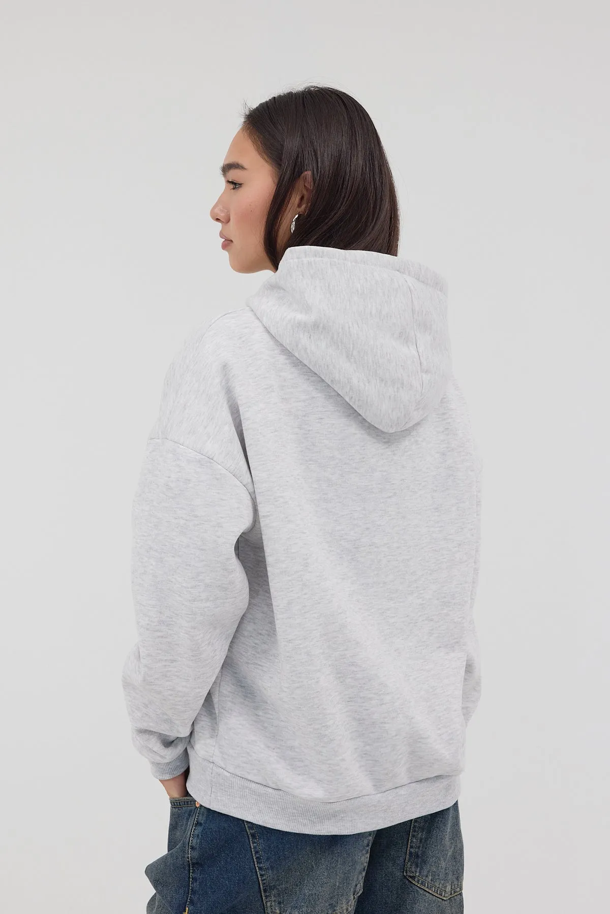 Cocktail Glass Printed Raised Sweatshirt