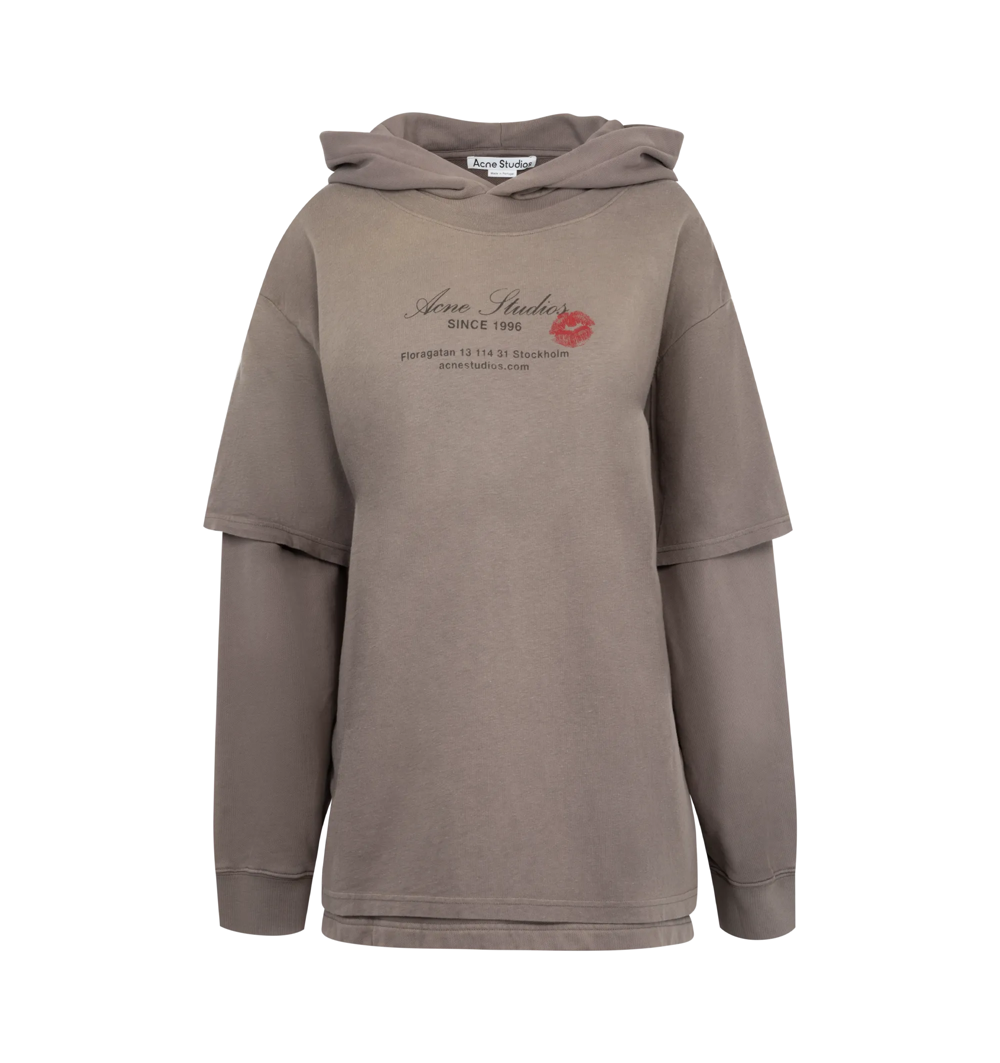 DOUBLE LAYERED HOODIE (WOMENS)