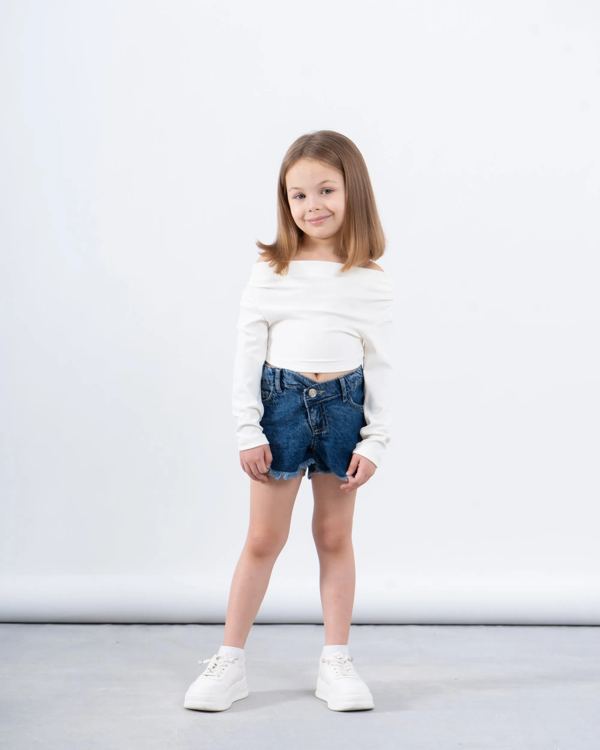 Draped Off-Shoulder Top