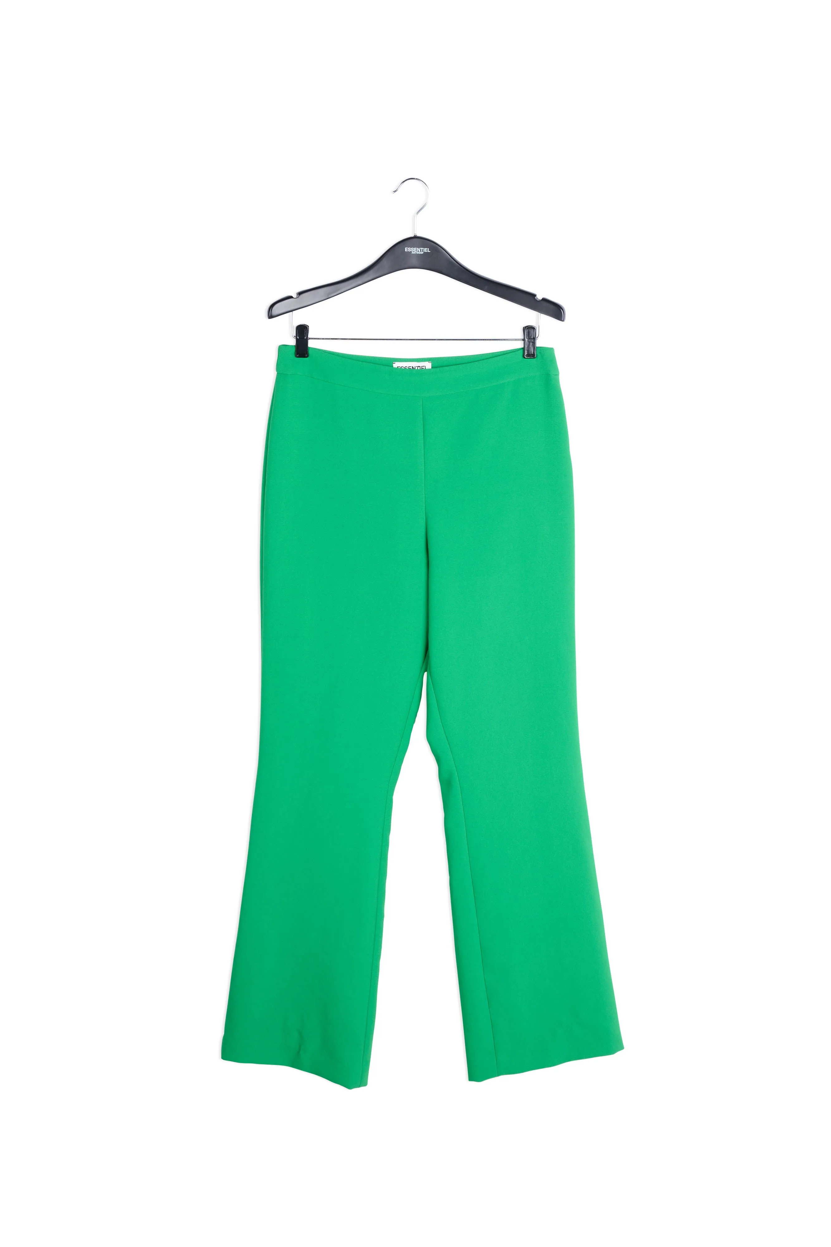 Green classic trousers