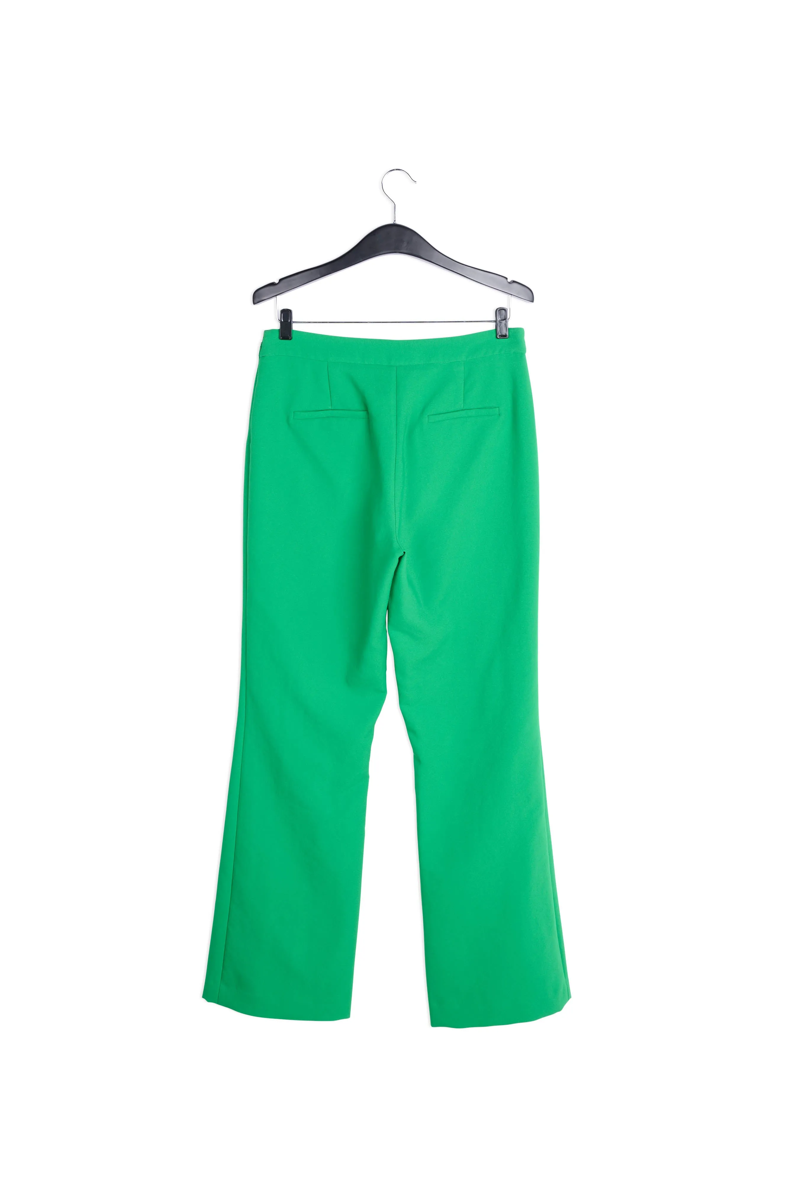 Green classic trousers