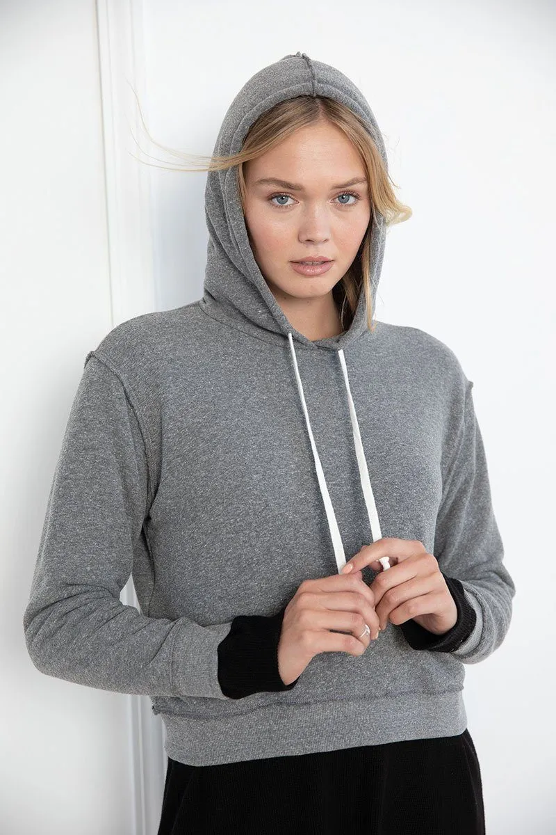 Heather Grey Relaxed Hoodie