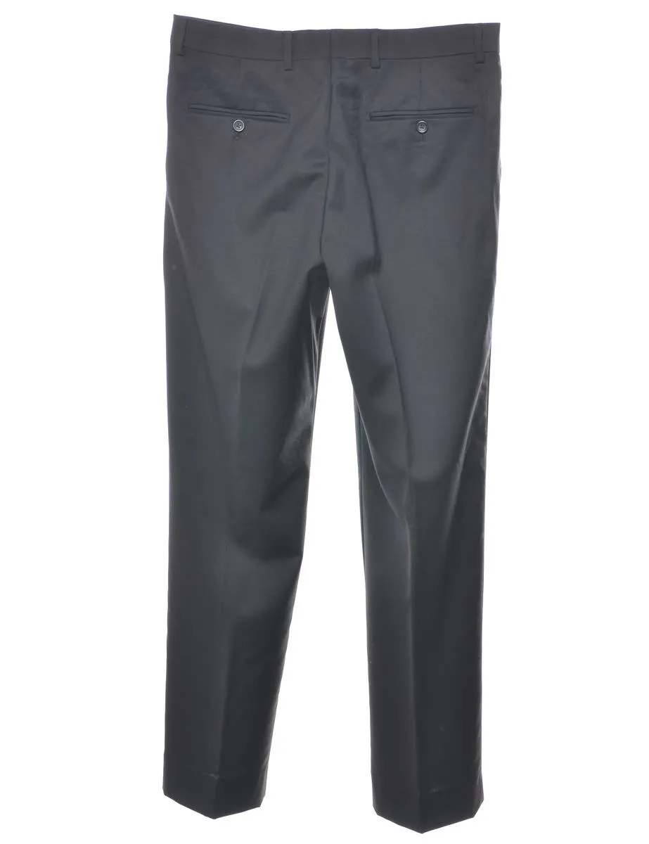 Joseph Abboud Black Classic Suit Trousers - W34 L33