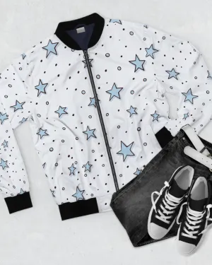 Kids Unisex Zipper Jacket - Little Stars
