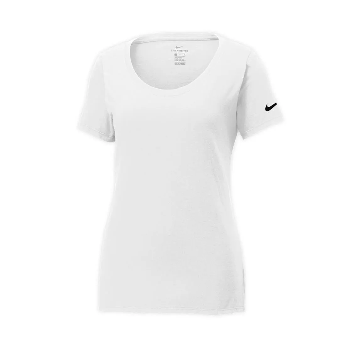 Ladies Core Cotton Scoop Neck Tee
