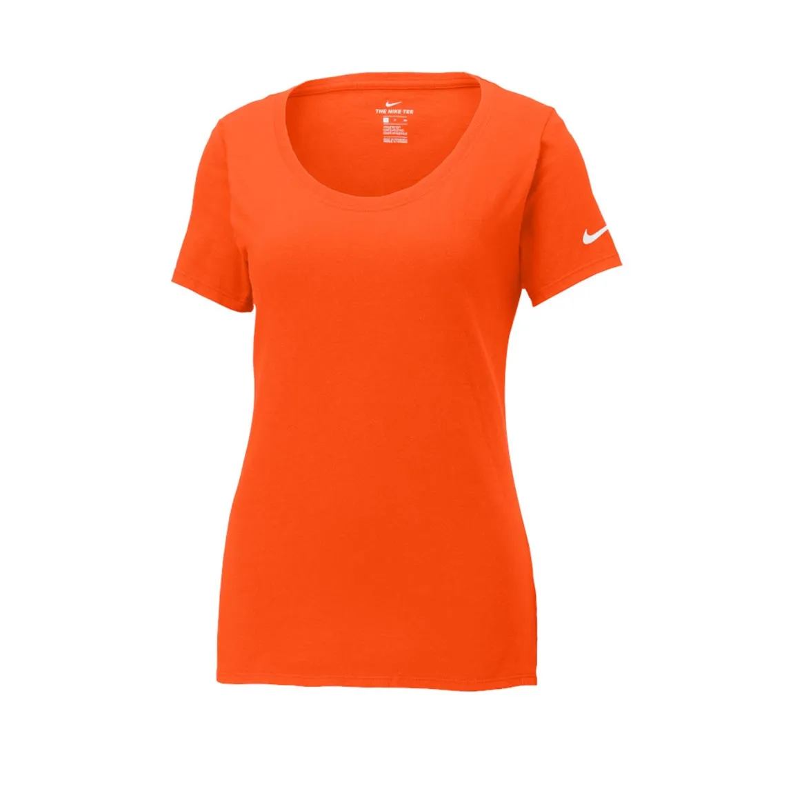 Ladies Core Cotton Scoop Neck Tee