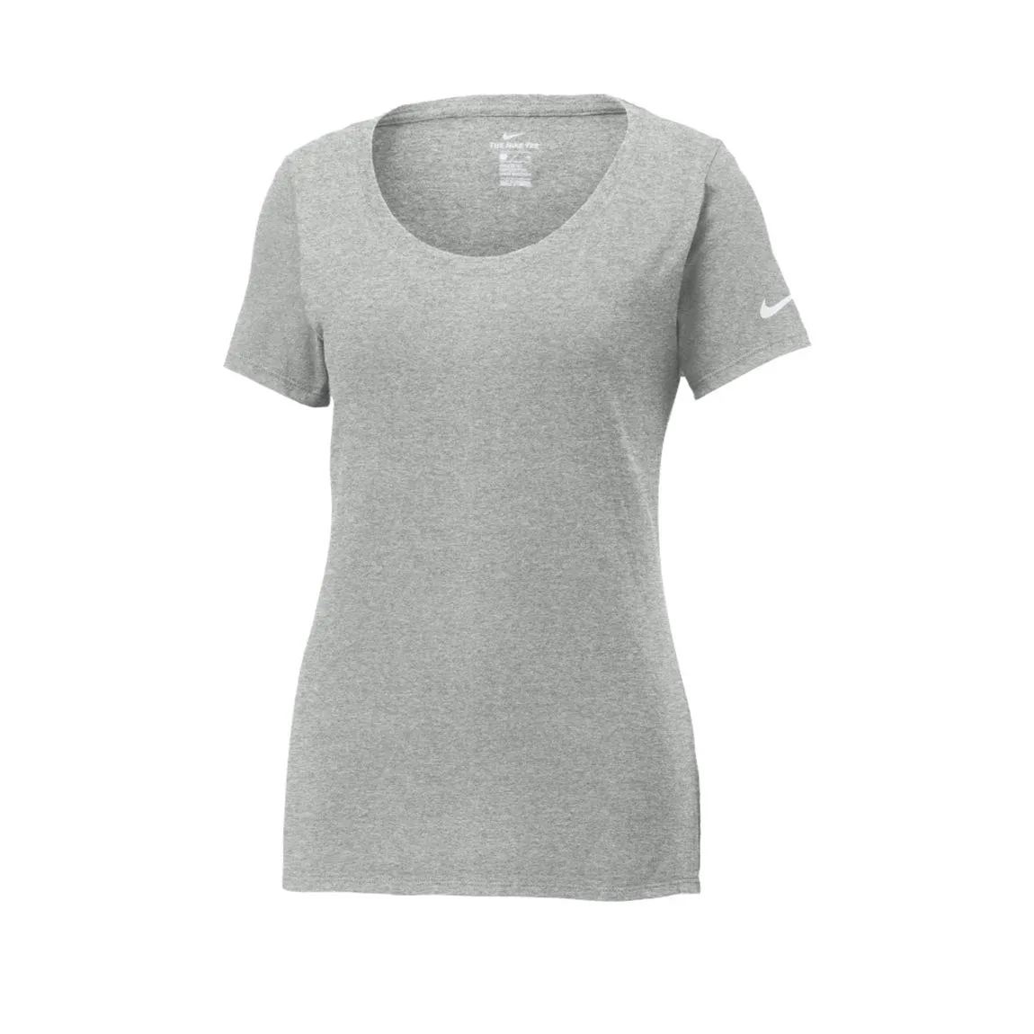 Ladies Core Cotton Scoop Neck Tee