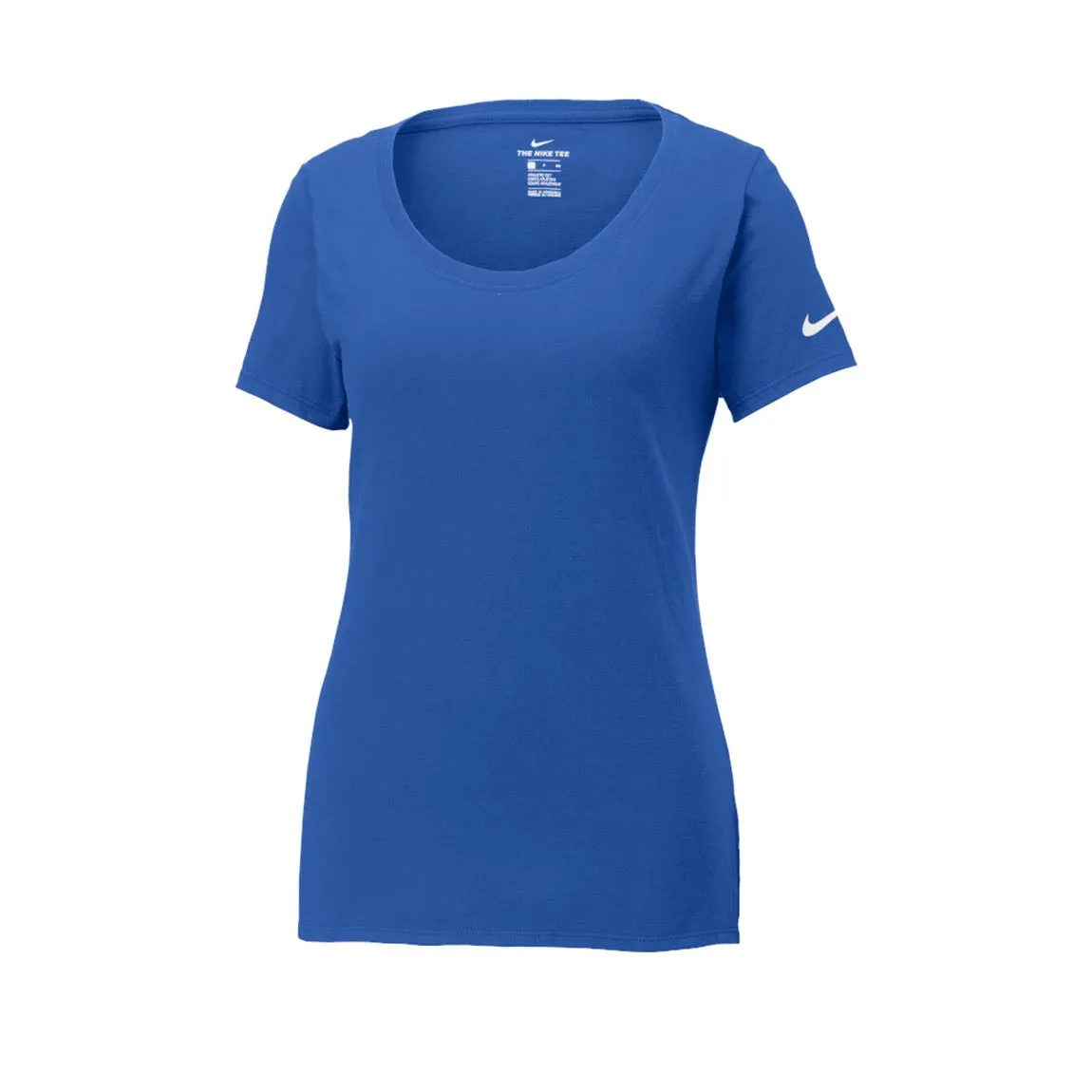 Ladies Core Cotton Scoop Neck Tee