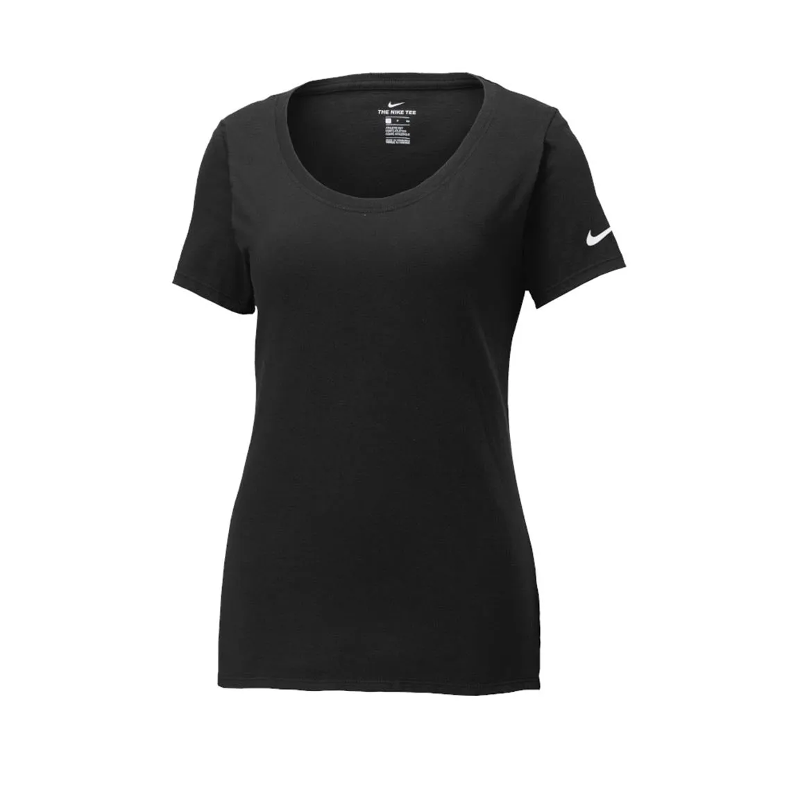 Ladies Core Cotton Scoop Neck Tee