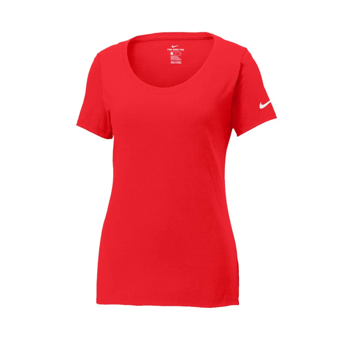 Ladies Core Cotton Scoop Neck Tee