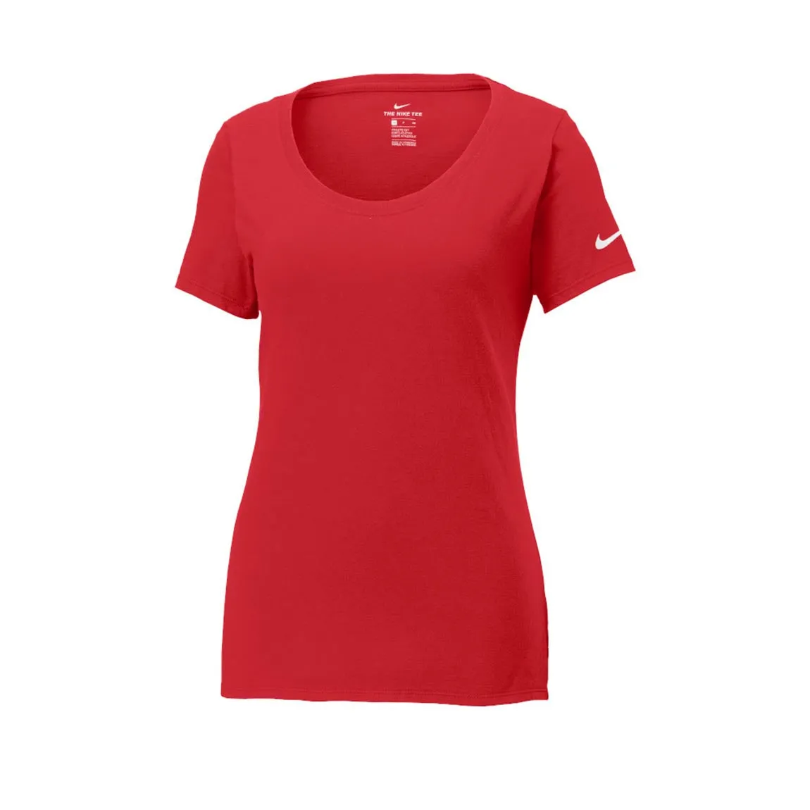 Ladies Core Cotton Scoop Neck Tee