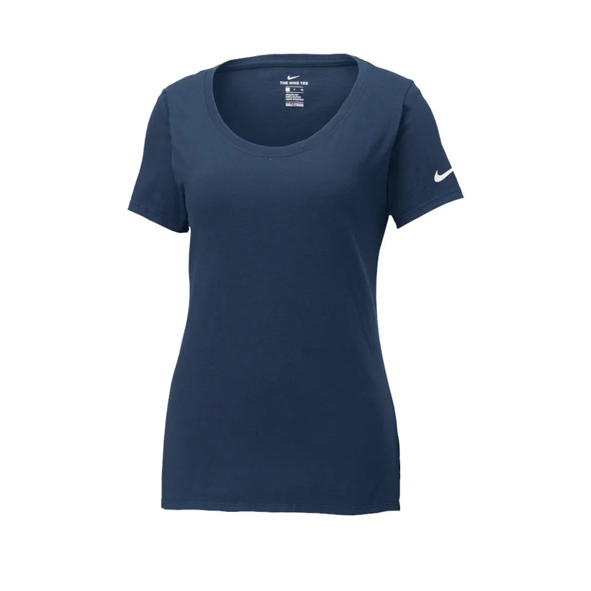 Ladies Core Cotton Scoop Neck Tee