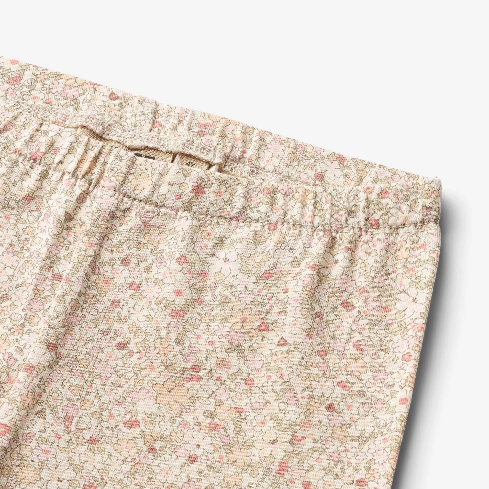 Leggings Jules - cream flower meadow