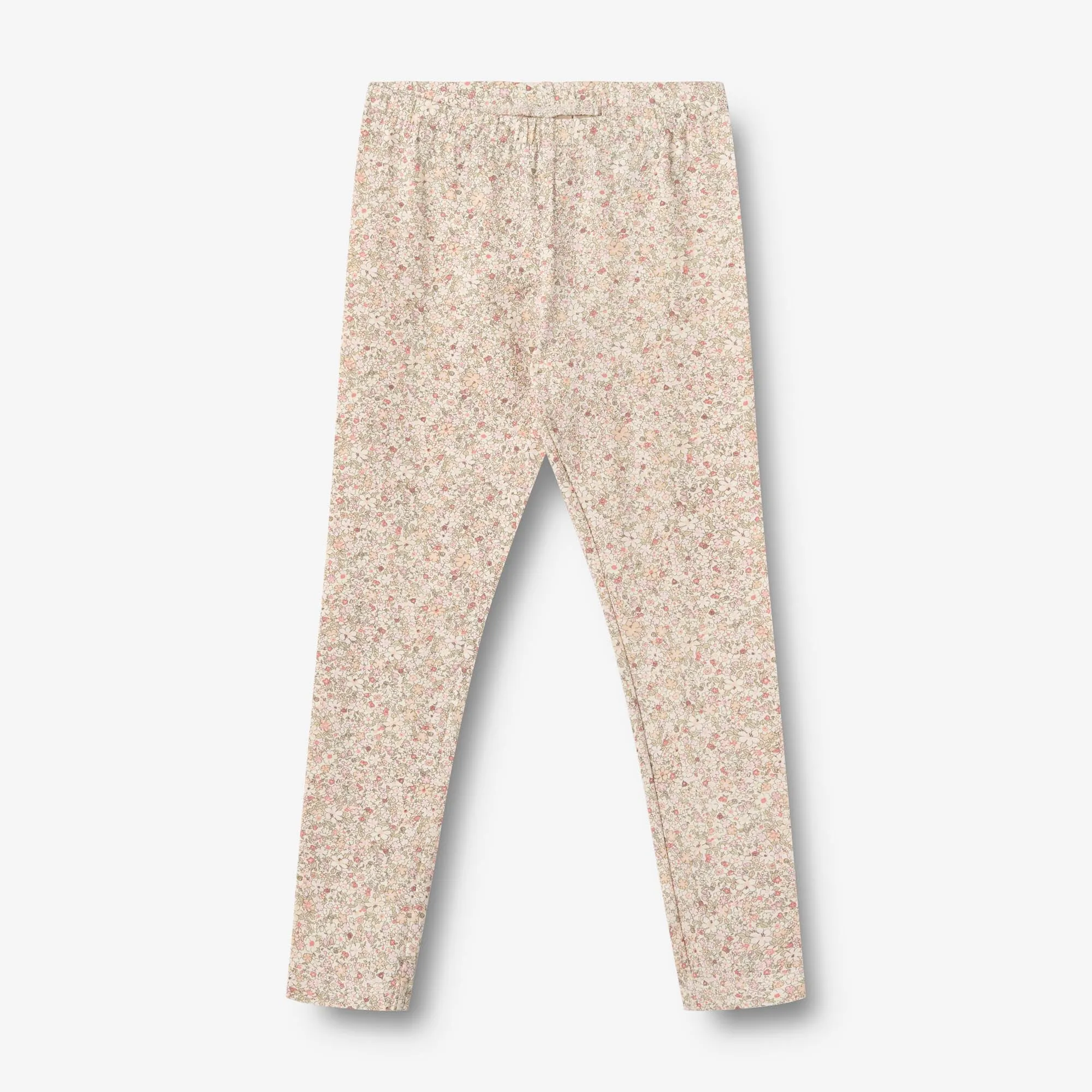 Leggings Jules - cream flower meadow