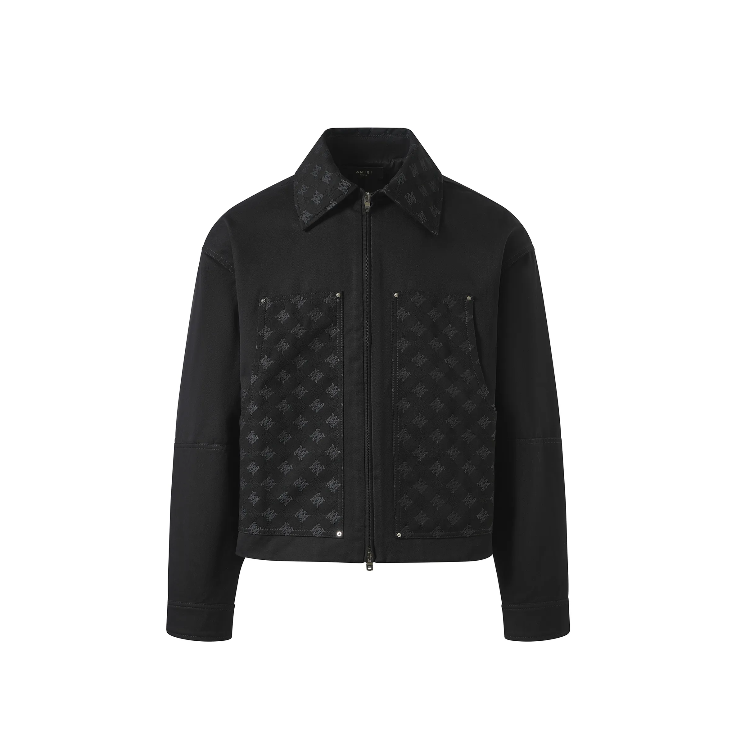 MA Quad Jacquard Work Jacket in Black