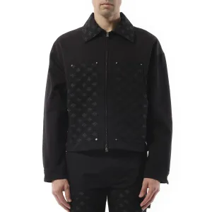 MA Quad Jacquard Work Jacket in Black