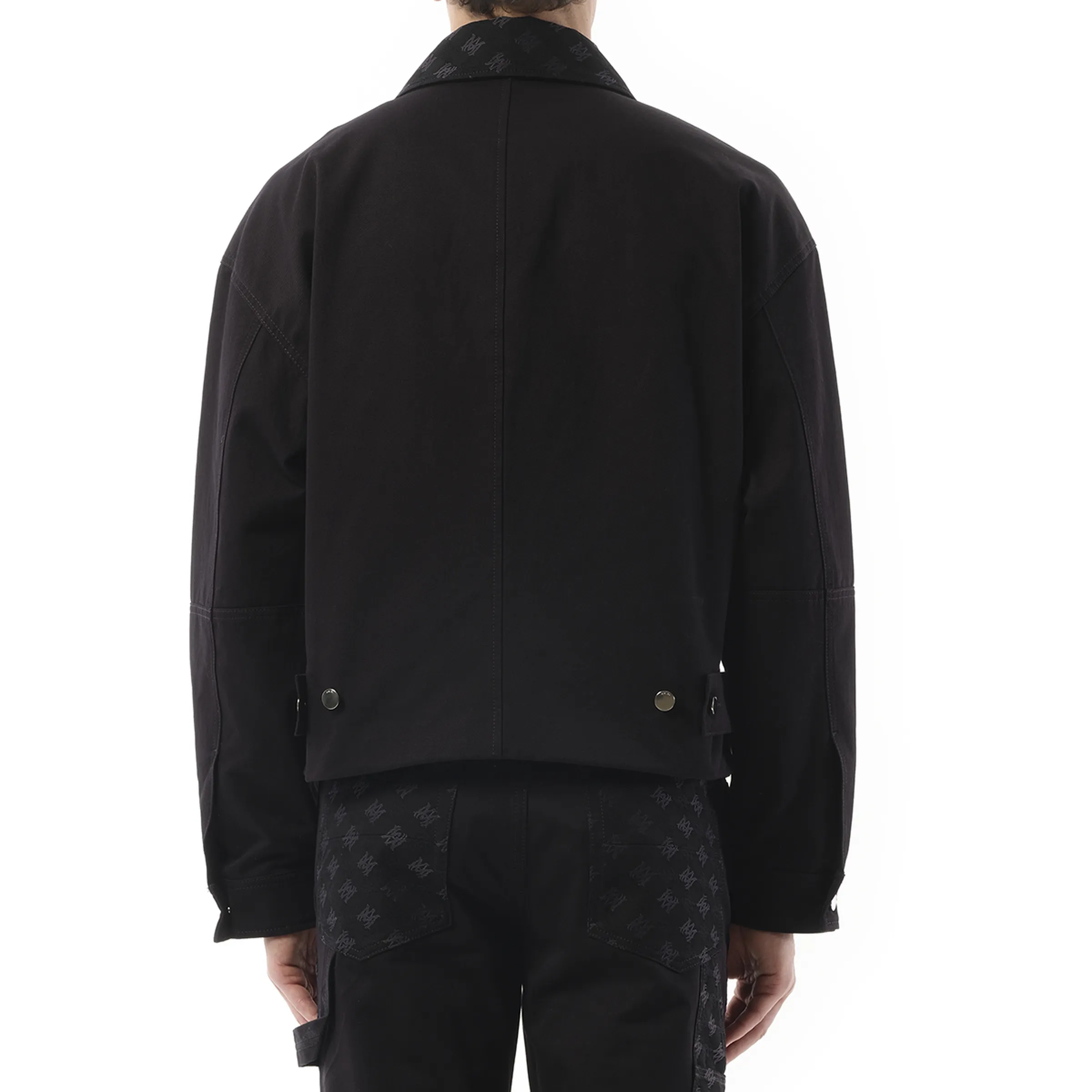 MA Quad Jacquard Work Jacket in Black