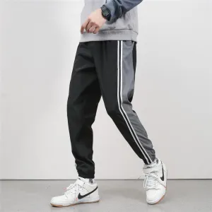 Men's Autumn Casual Striped Sweatpants | Plus Size